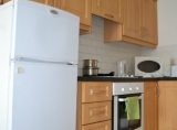 The apartments have fully equipped kitchens.