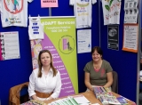 Our stand at the Community and Voluntary fair 2010